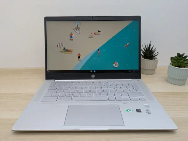 HP Pro c640 Chromebook 14 inch - Intel i5 - 8GB/64GB - UK-toetsenbord + vingerafdruk - ChromeOS