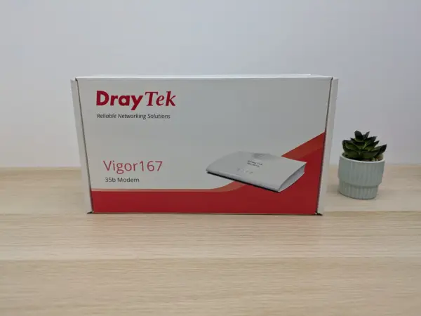 DrayTek Vigor 167 VDSL2 35b Supervectoring modem - Nederlandse regio (nieuw in doos)