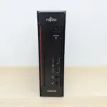 Fujitsu Esprimo Q556/2 mini-pc, voorkant met twee USB-poorten en audio