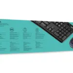Logitech MK270 draadloos toetsenbord en muis - QWERTY (nieuw) — bovenaanzicht