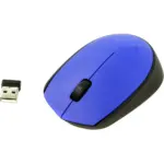 Logitech M171 draadloze muis - USB-ontvanger - blauw (nieuw)