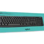 Logitech MK270 draadloos toetsenbord en muis - QWERTY (nieuw) — zijaanzicht