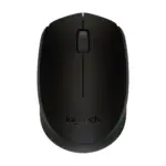 Logitech B170 draadloze muis - USB-ontvanger - zwart (nieuw) — bovenaanzicht