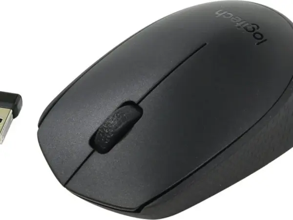 Logitech B170 draadloze muis - USB-ontvanger - zwart (nieuw)