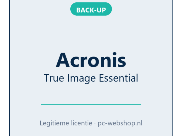 Acronis True Image Essential