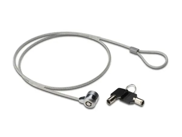 Ewent EW1242 kabelslot met sleutel en 1,5 meter staalkabel