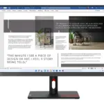 Lenovo ThinkVision S27i-30 27 inch Full HD monitor