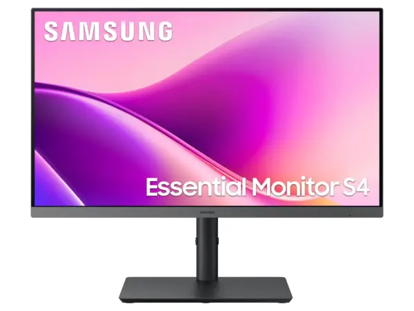 Samsung Essential S4 S43UF 24 inch Full HD IPS monitor met USB-C dock
