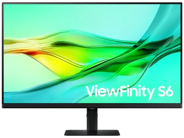 Samsung ViewFinity S6 S60UD 32 inch QHD IPS monitor met USB-C dock